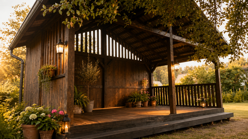 4x5m Gartenpavillon — Praktisch, Langlebig und Perfekt als Außenschutz