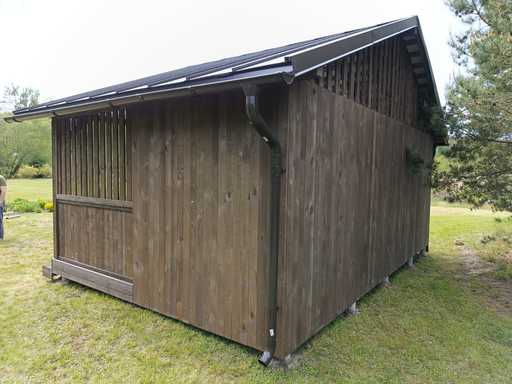 4x5m Gartenpavillon — Praktisch, Langlebig und Perfekt als Außenschutz