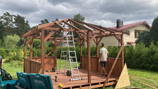 Wie man ein Gartenpavillon bestellt - 2