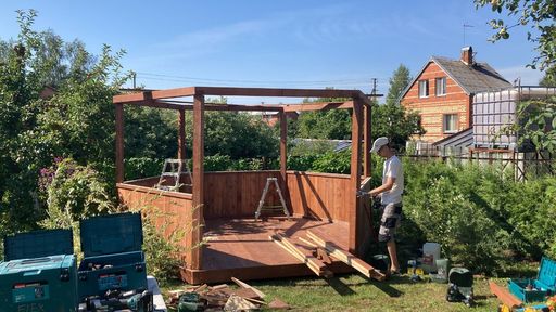 Wie man ein Gartenpavillon bestellt - 3