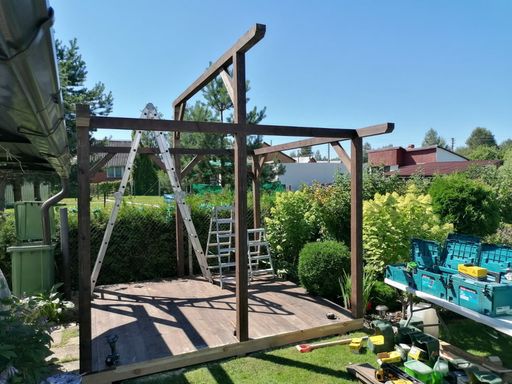 Wie man ein Gartenpavillon bestellt - 7