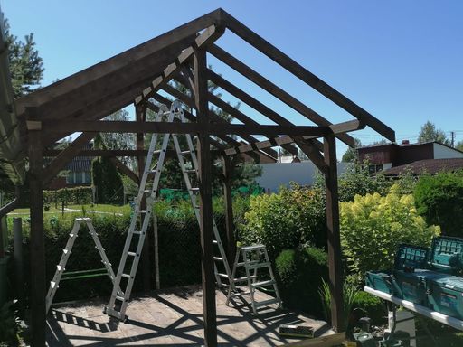 Wie man ein Gartenpavillon bestellt - 8