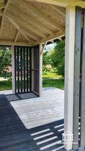 3x4 m Holzpavillon
