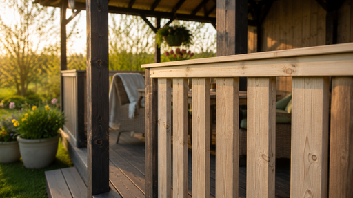 Die richtige Farbe für Ihre Holzpergola wählen