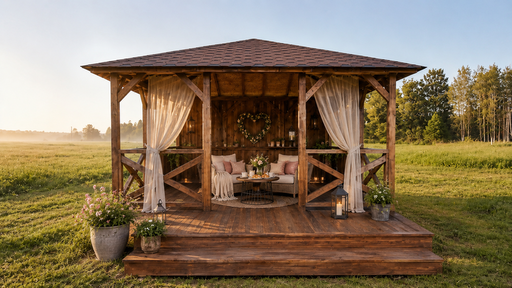 Welche Größe benötige ich für mein Gartenpavillon? Ein einfacher Leitfaden für 3x3, 3x4, 4x4 und 4x6 m Pavillons
