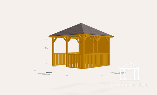 Real life gazebo photo